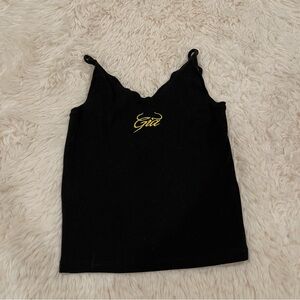 “Gia” mini cropped tank top